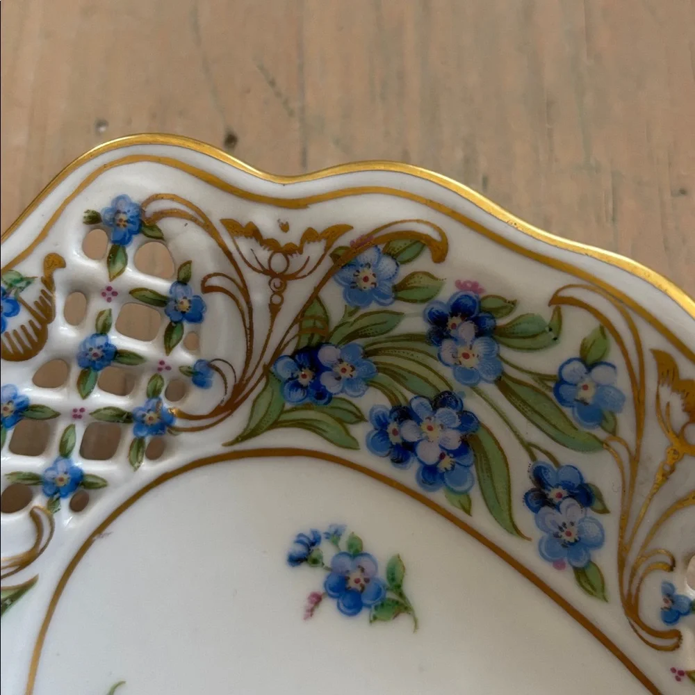 Schumann Bavaria Forget Me Not Dish